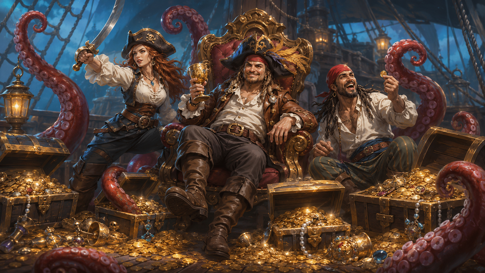 FatPirate Casino welcome bonus card